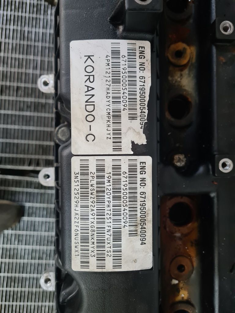 Motor SsangYong Korando III Facelift 2013 2.0 D 2013 - 2017 150CP Manuala D20DTF D20DT ...
