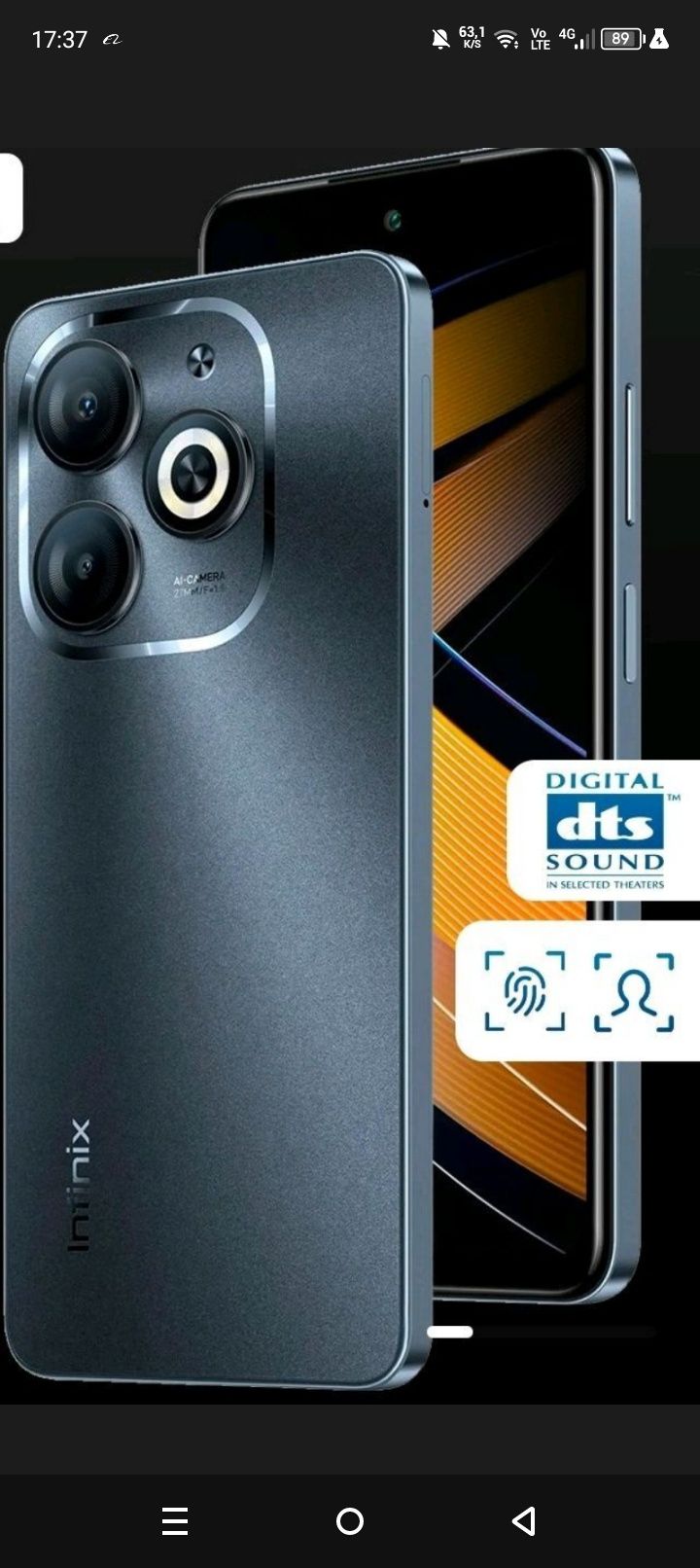 Infinx smart 8 128 gb
