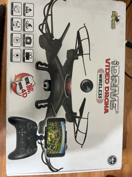 Drona la cutie aproape noua