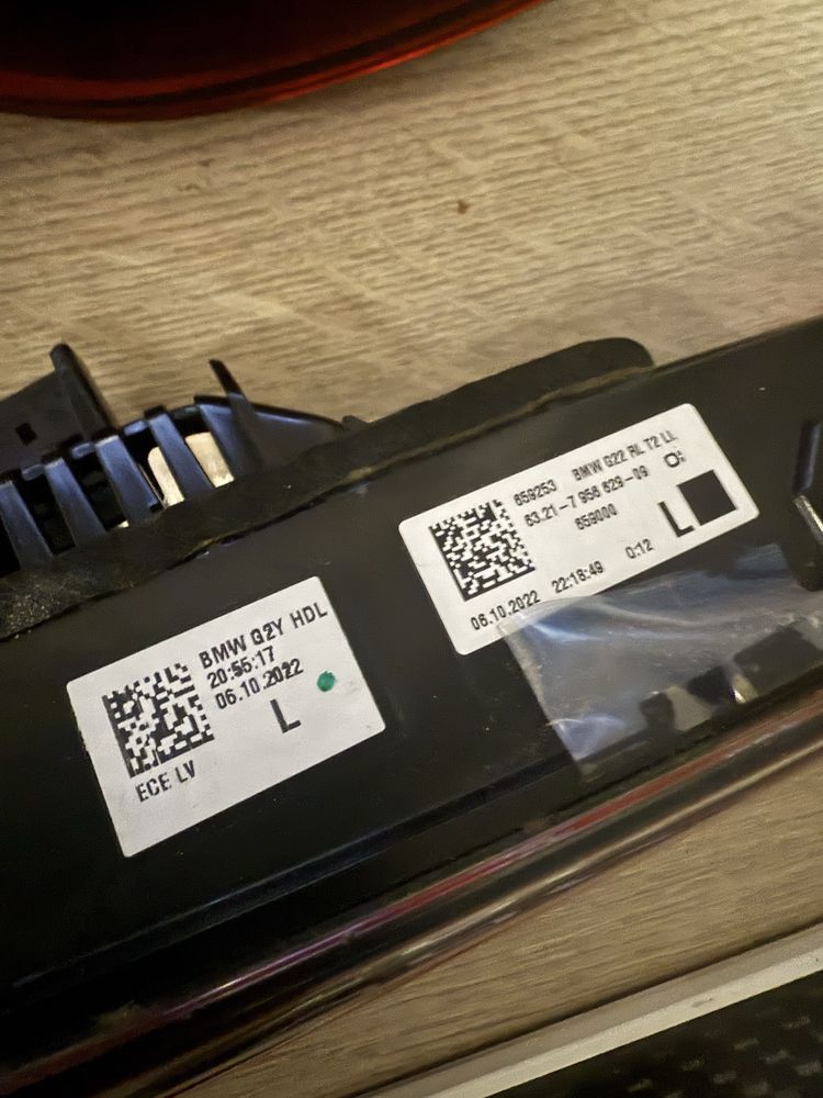 Стопове  MW G22 G23 G26 G82 G83 БМВ Г22 Г82 Европейски