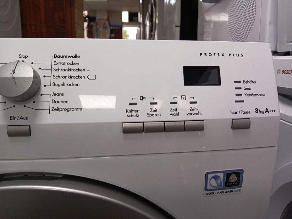Сушилня с термопомпа АЕГ Aeg Protex Plus A+++ 8кг 2 години гаранция!