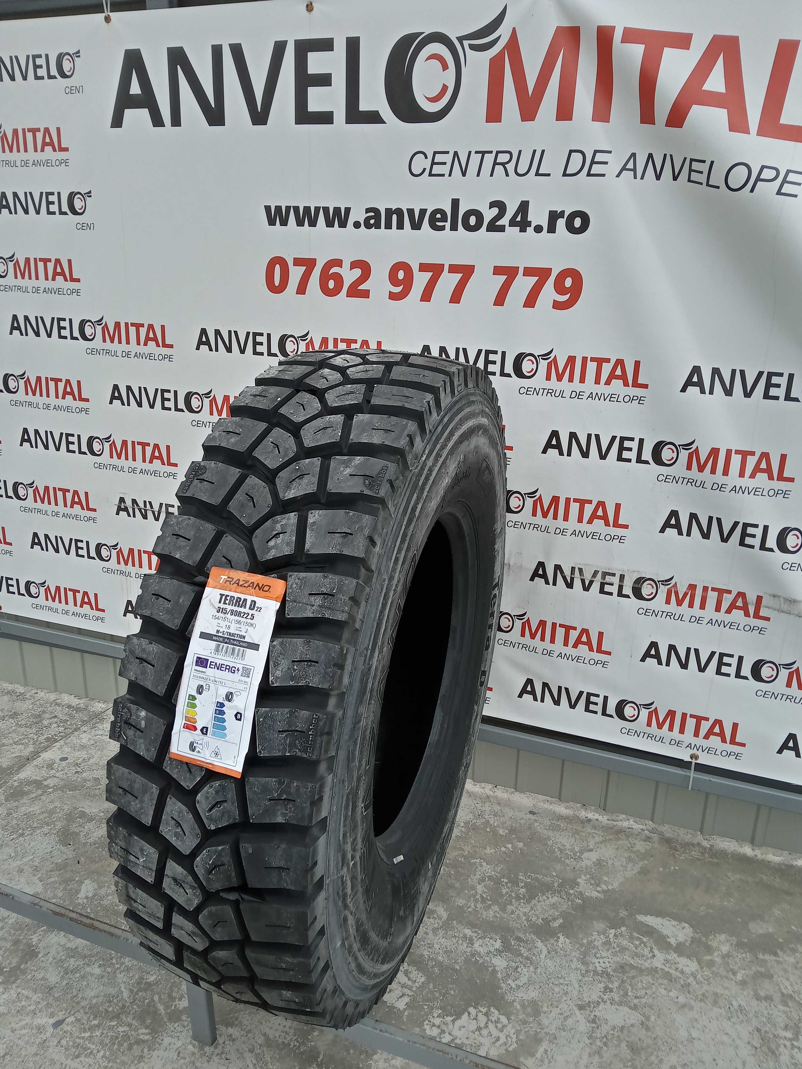 315/80R22,5 Trazano Terra D 156/150K Tractiune ONOFF