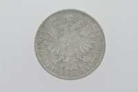 Австрия 1 Флорин 1858 Сребърна Монета Франц Йосиф