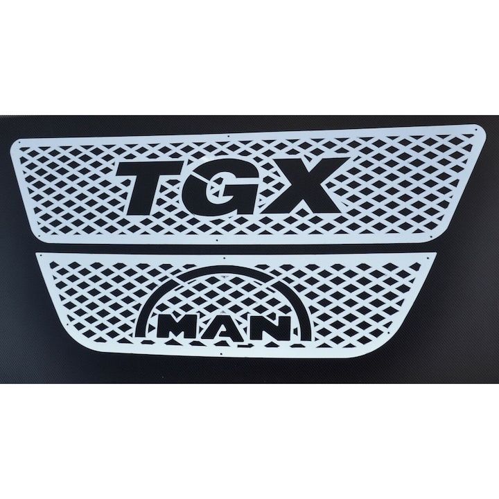 Set grile inox MAN TGX/personalizabile