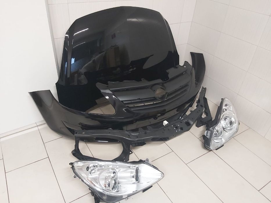 Pachet Bara+Far+Trager+Capota Fata Motor Opel Corsa D 06-11 Z20R-Negru
