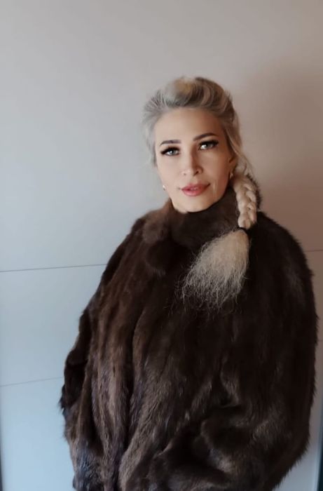 Шубка из нутрии из Германии