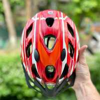 Детский велосипедный шлем Trigger FS (красный)