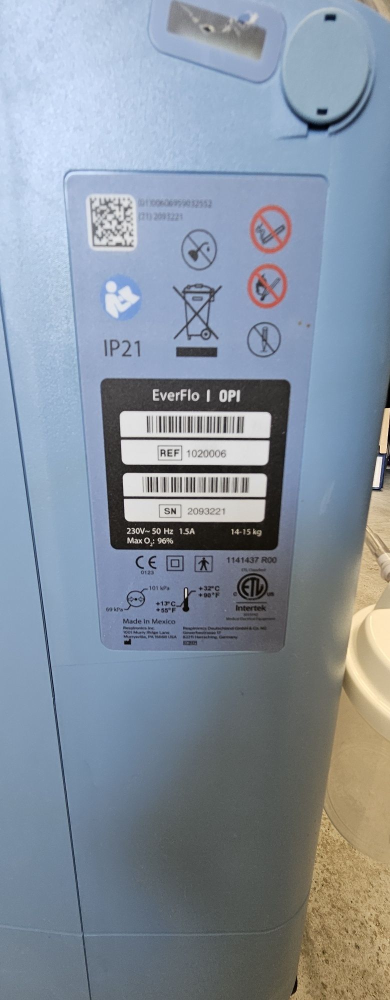 Кислороден концентратор Philips EverFlo OPI