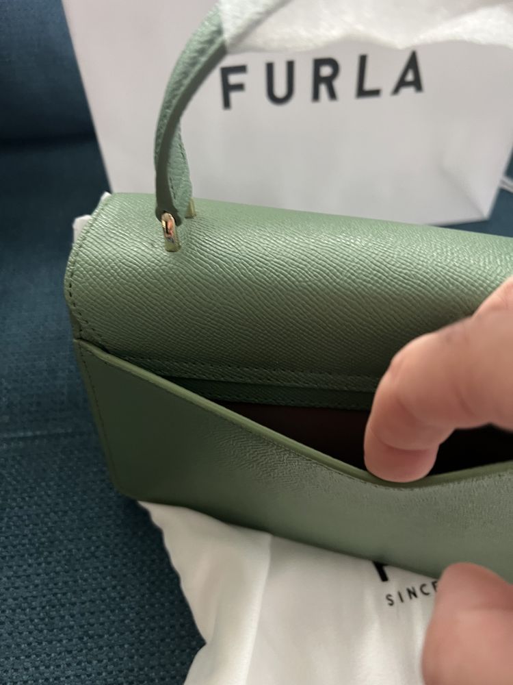 FURLA Venere Tino Top Handle Crossbody Bag.100%оригинал!Налична отново