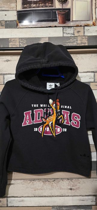 Adidas S- дамски къс суичър (х-442)