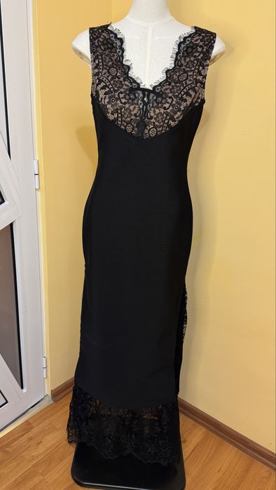 Бандажна рокля Velour Lace