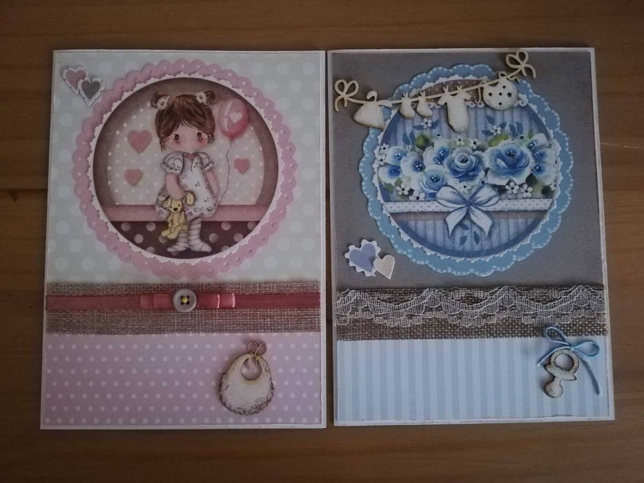 Картички за бебе и дете ГОЛЕМИ ръчна изработка