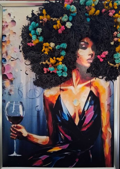 Картина от скандинавски мъх