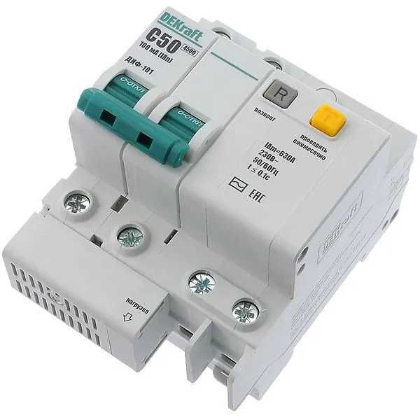 Дифференциальный автомат селективный ДИФ-101 50А