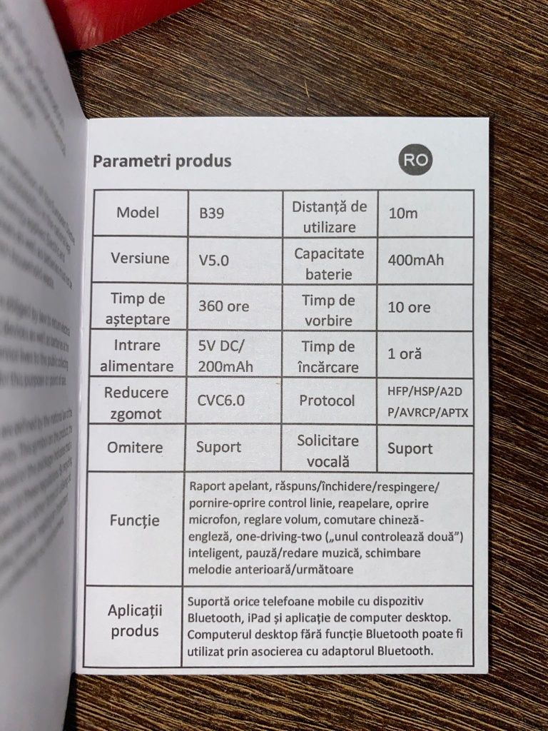 Căști Wireless Bluetooth