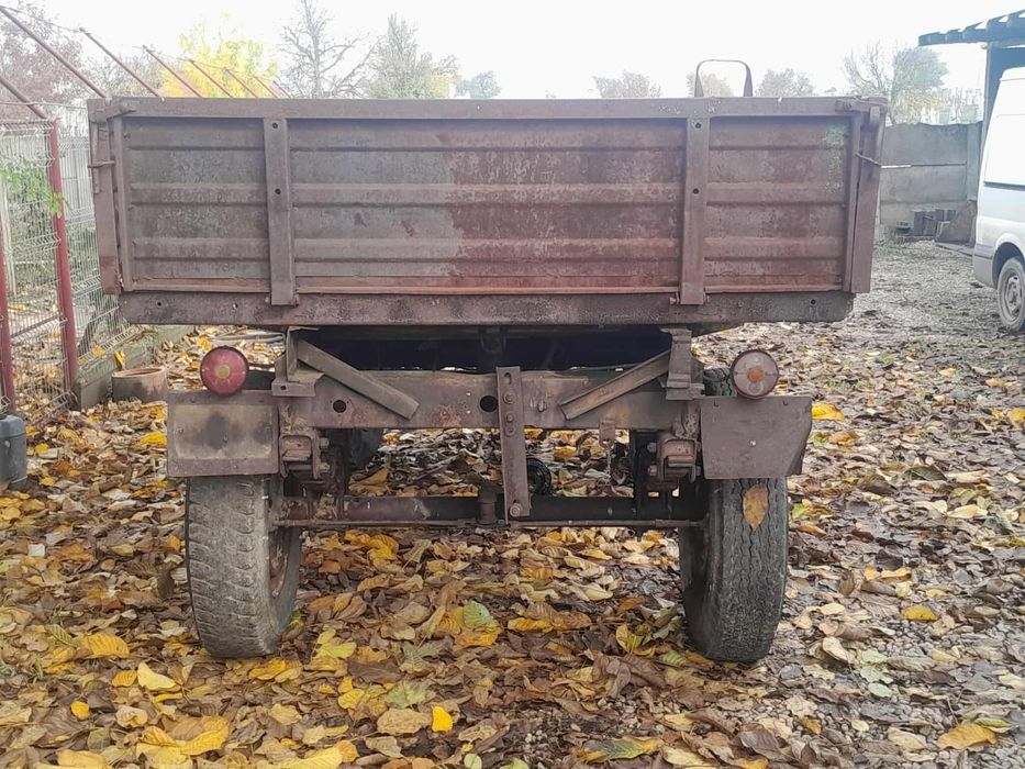 Remorca auto basculabila  tractor