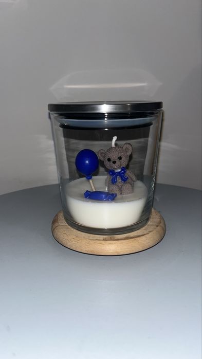 Ароматна соева свещ “Мече”