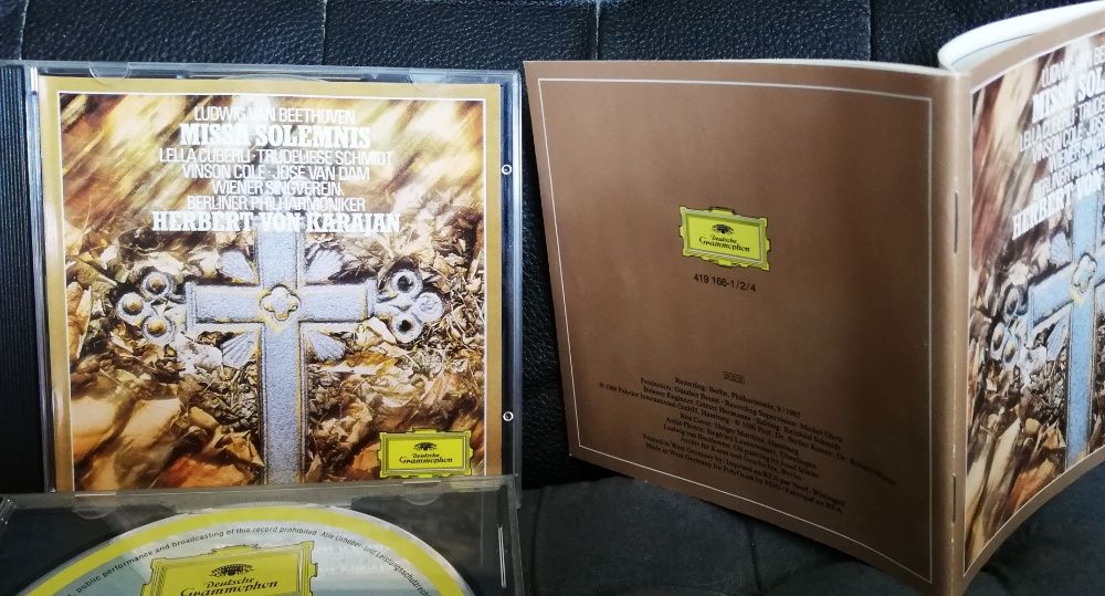 CD Muzica Clsica Beethoven-Missa Solemnis-H.Von Karajan.
