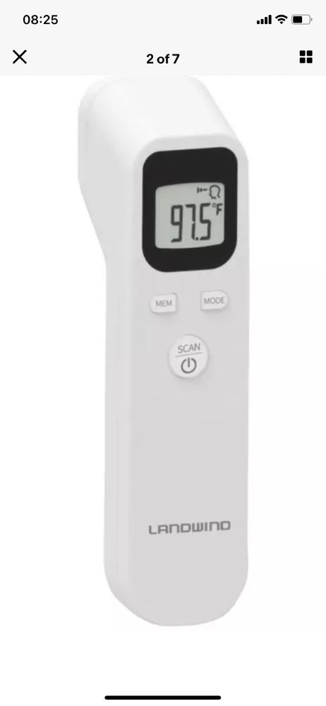 Termometru medical Digital cu infraroșu non contact -