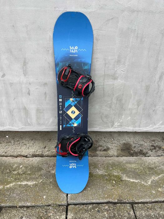 Placa snowboard Salomon Wild Card 145cm +legaturi Salomon M