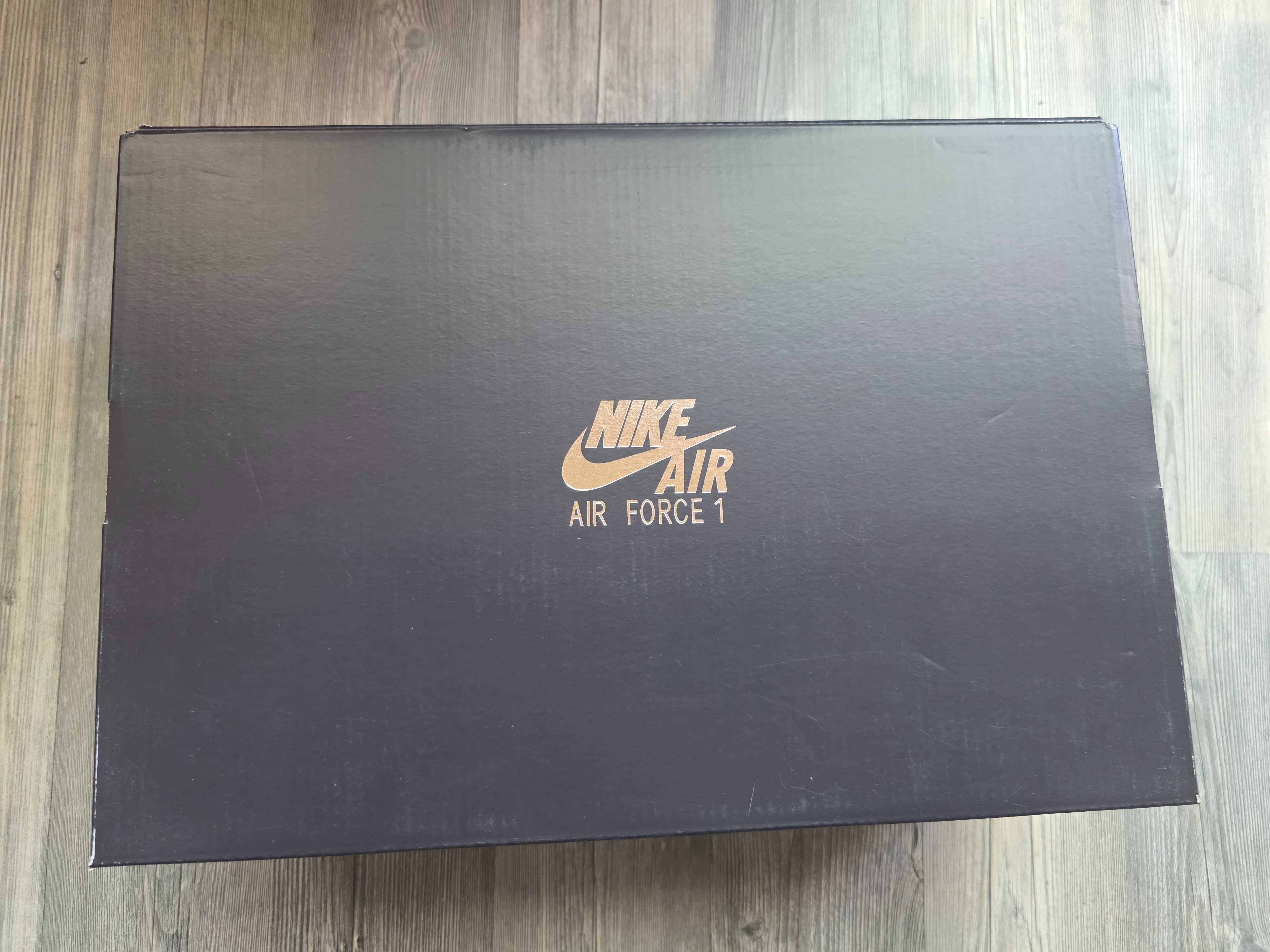 НОВИ Nike Air Force 1 07 Мъжки Маратонки Естествена Кожа Раз. 44/28 СМ