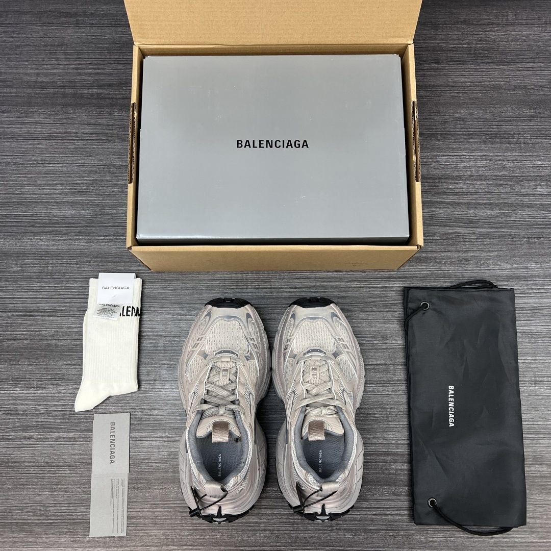Adidasi Balenciaga 6XL unisex 35-45, bronz, tip Premium
