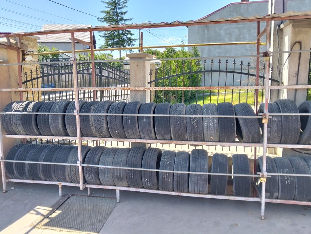 Anvelope second-hand vară,rastel, depozitare anvelope