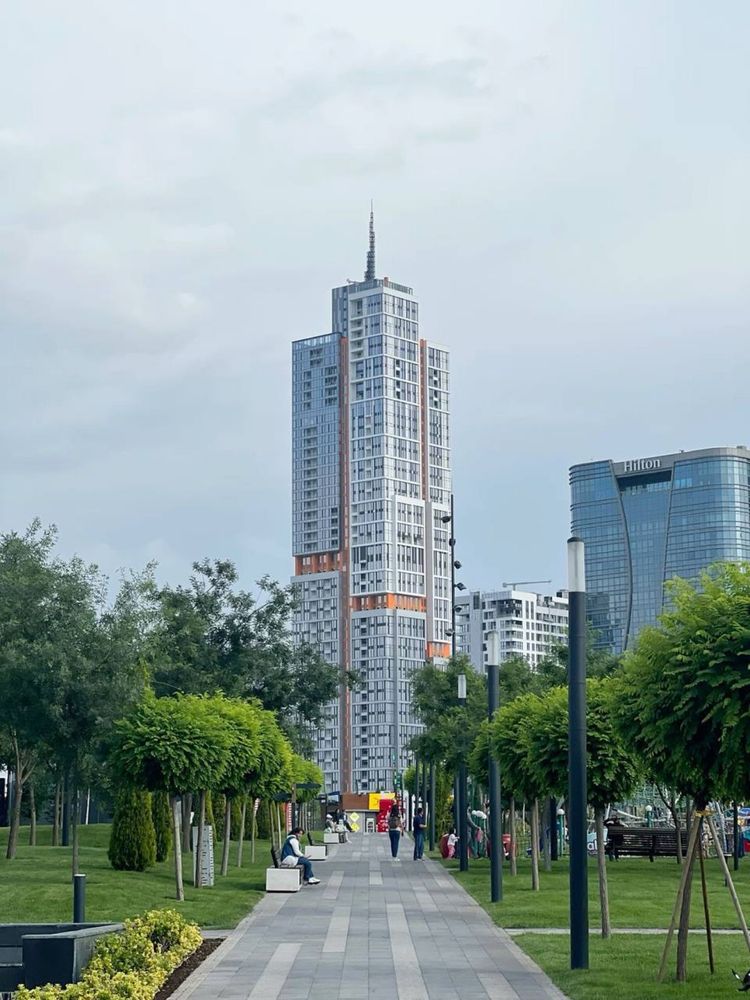 Аренда квартиры в Nest one, на 19м этаже