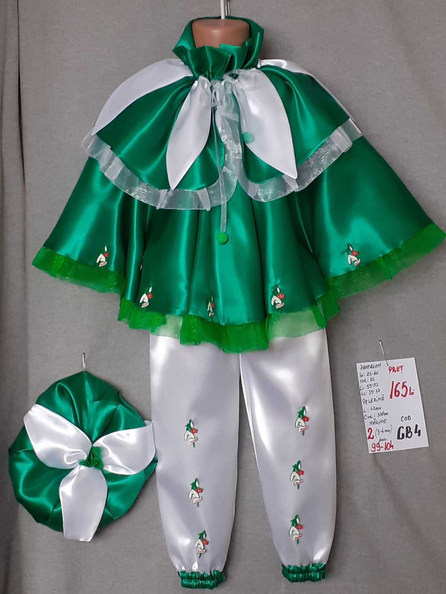 Costum Ghiocel pentru copii