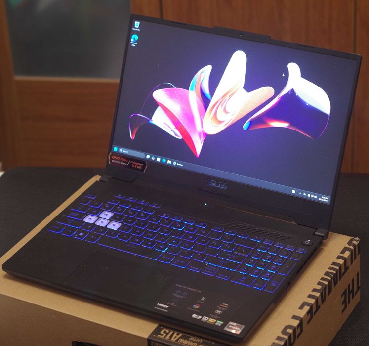 Лаптоп ASUS TUF 2022, 6800H, 16GB, 1TB SSD, RTX 3060, 15.6, 2560x1440