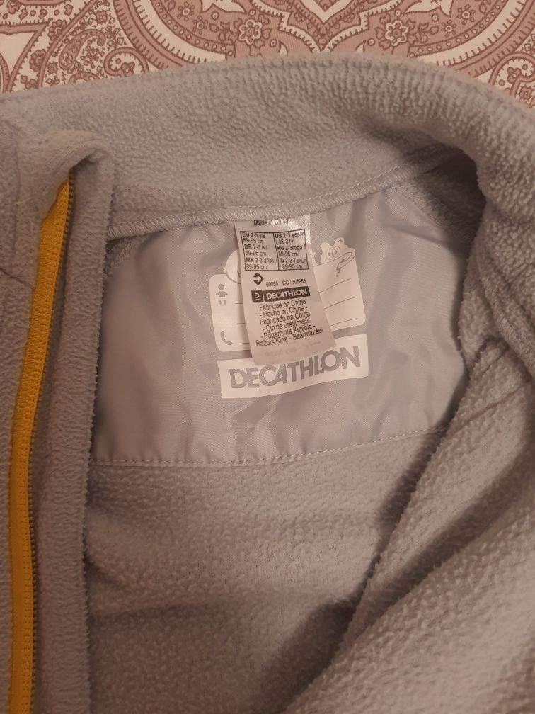 Salopeta fleece Dechatlon