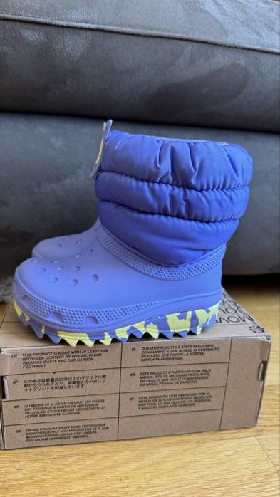 Crocs ботуши 24-25 размер С 8