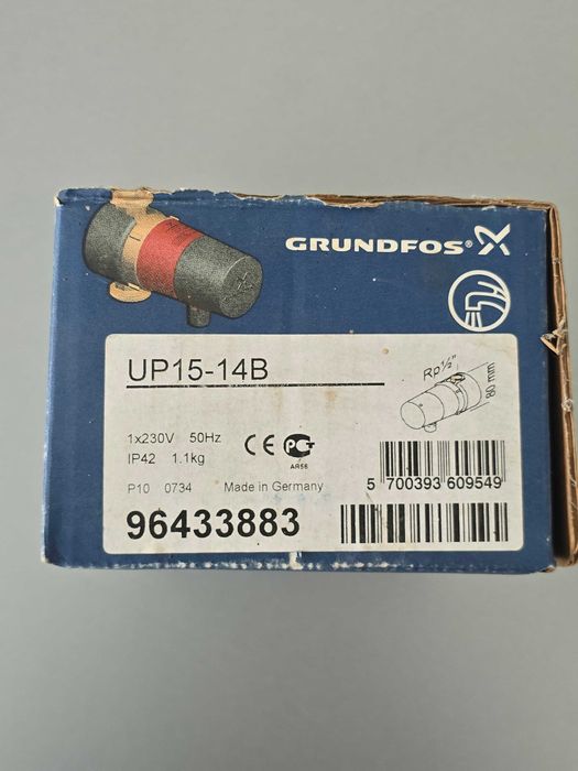 Рециркулационна помпа Grundfos UP15-14B PM