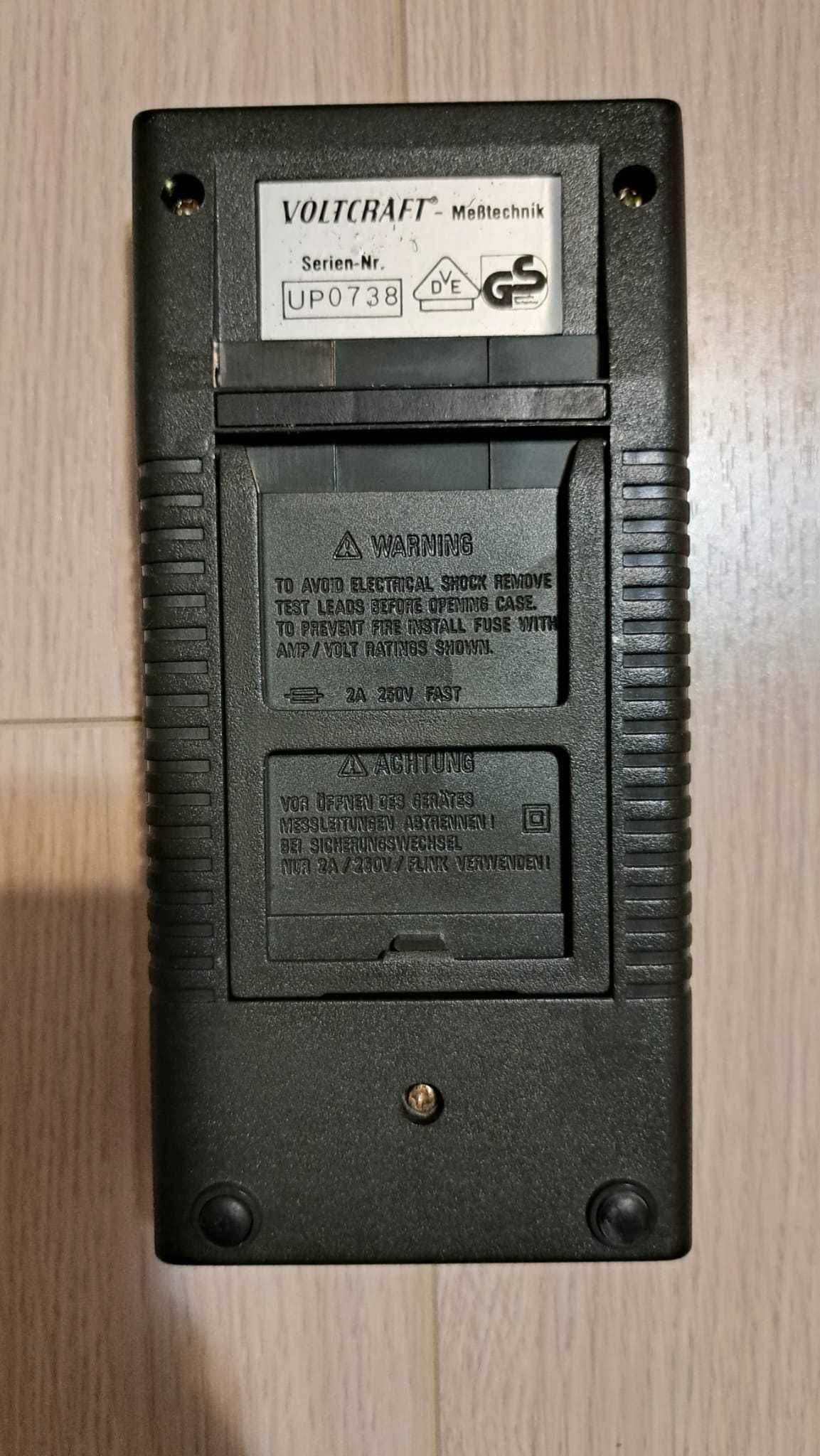 Multimetru german Voltcraft GS 6520 din anii 80