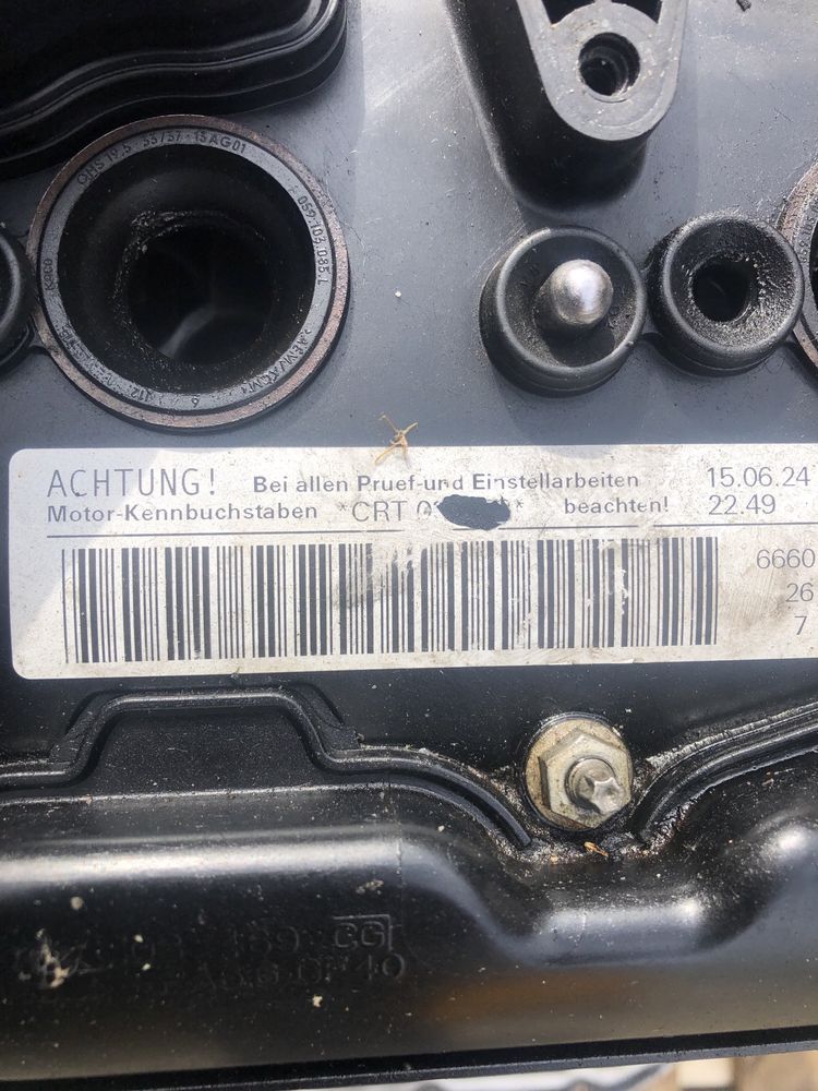 Piese Motor 3.0tdi euro 6 Cod CRT (posibil defect) se poate repara