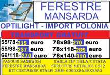Ferestre mansarda Fakro -pret importator-transport gratuit