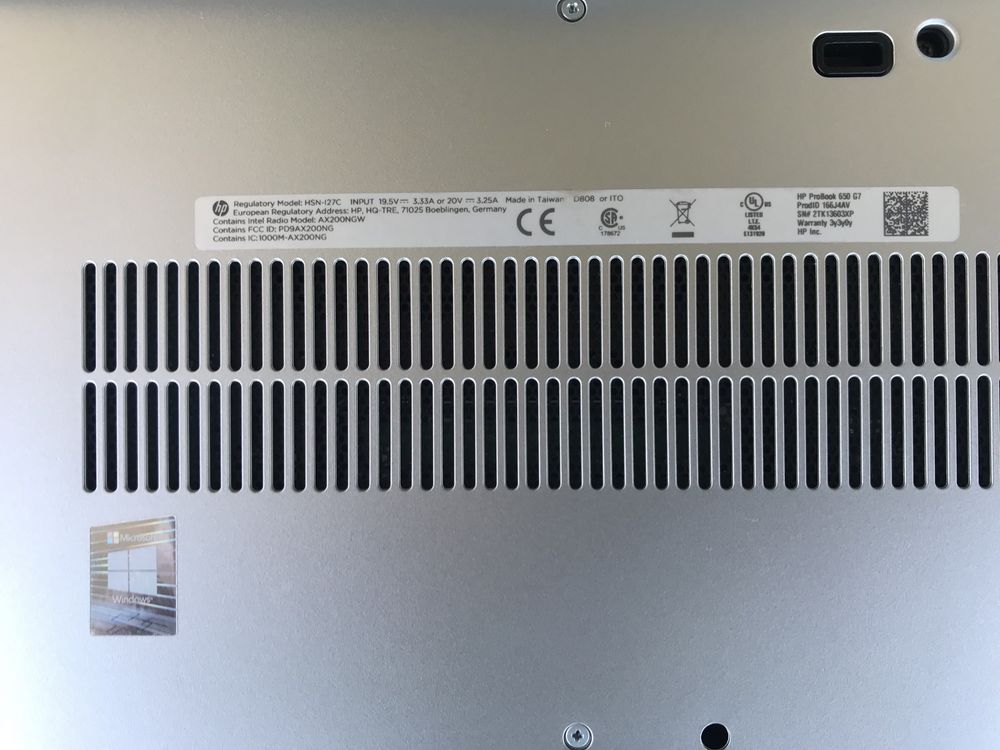 HP ProBook 650 G7-15.6",Intel Core i5-10310U,16GB-DDR4,512GB NVMe-SSD