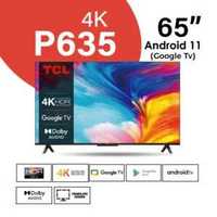 Televizor TCL 65" UHD 4K Orginal Android 11 +TVCOM bonus +dostavka