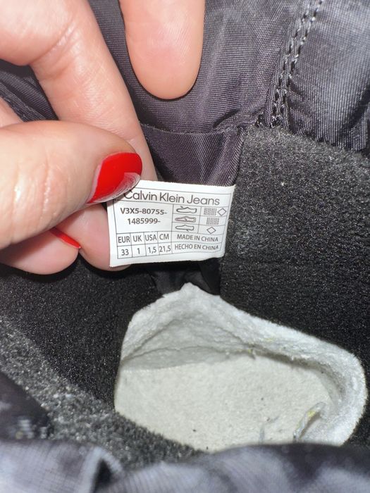 Ghete Calvin Klein Jeans copii