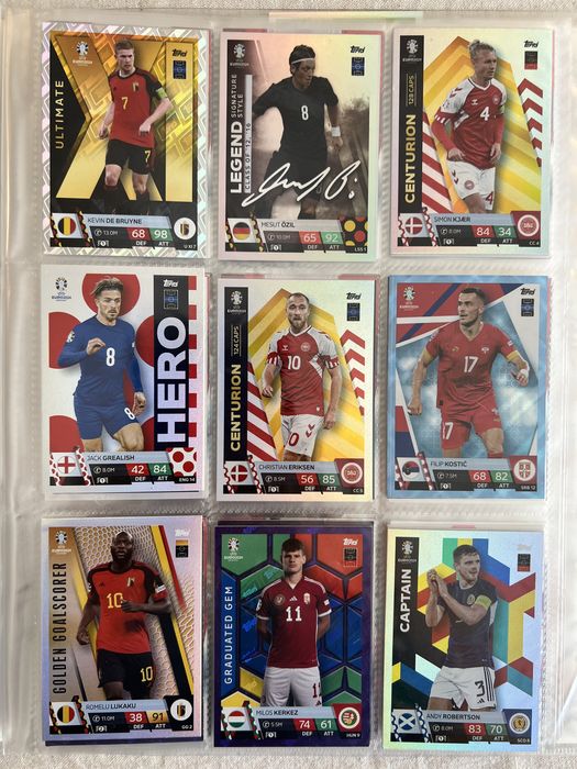Албум Match Attax , Euro 2024 , Premier League