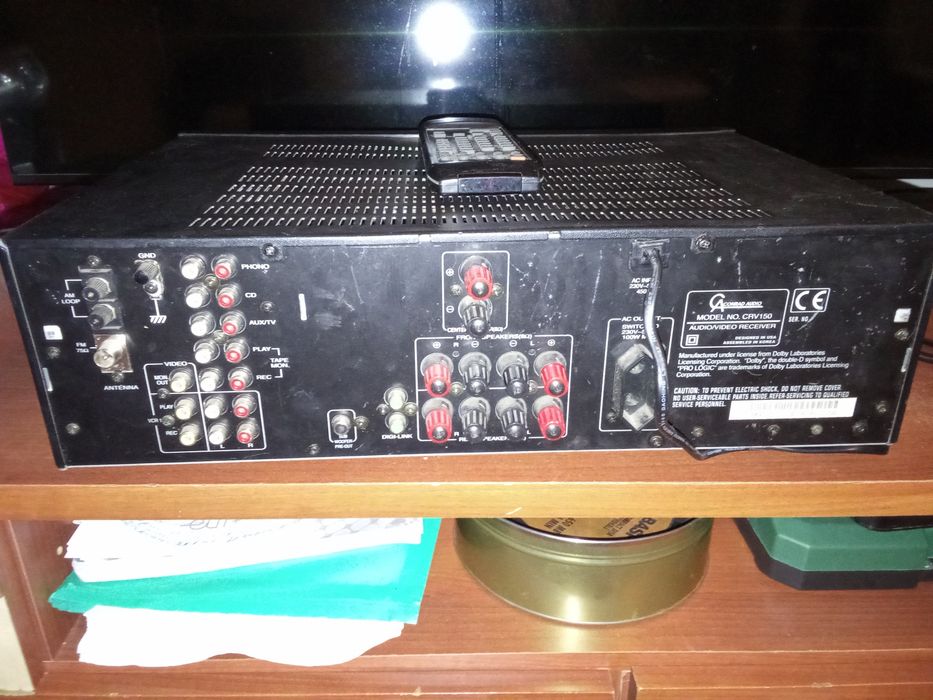 ( SHERWOOD RVD6090) Ресивър CONRAD AUDIO CRV-150 с дистанционно