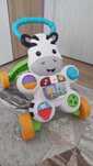 Музикална бебешка проходилка Зебра Fisher Price