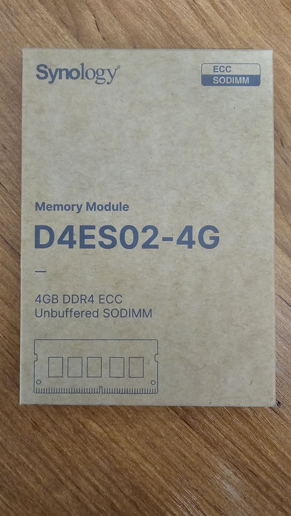 Серверная оперативная память ОЗУ Synology 4 ГБ D4ES02-4G (4 ГБ, DDR4)
