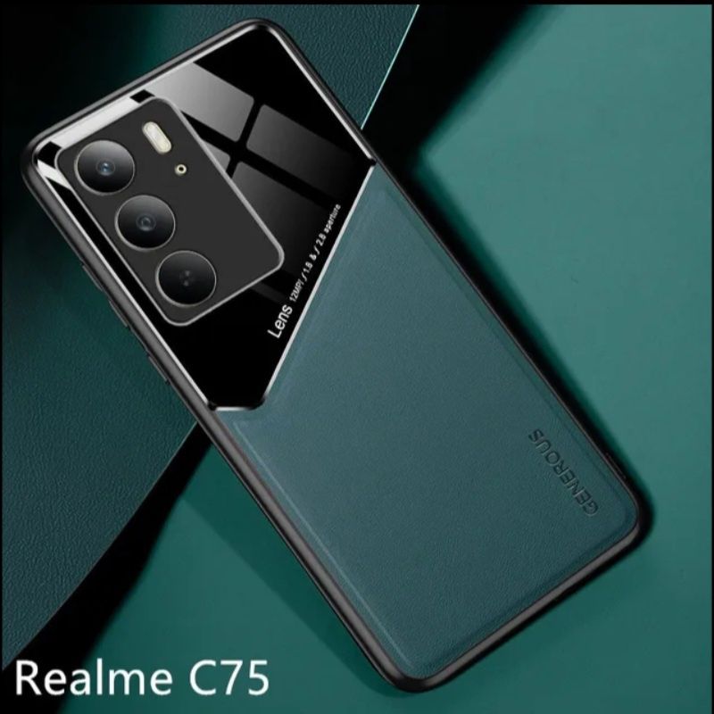 Realme 14 Pro+ / 14 14X 5G / GENEROUS Кожен кейс гръб с магнит