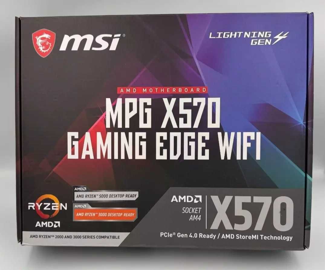 Дънна платка MSI X570 GAMING EDGE WIFI AM4