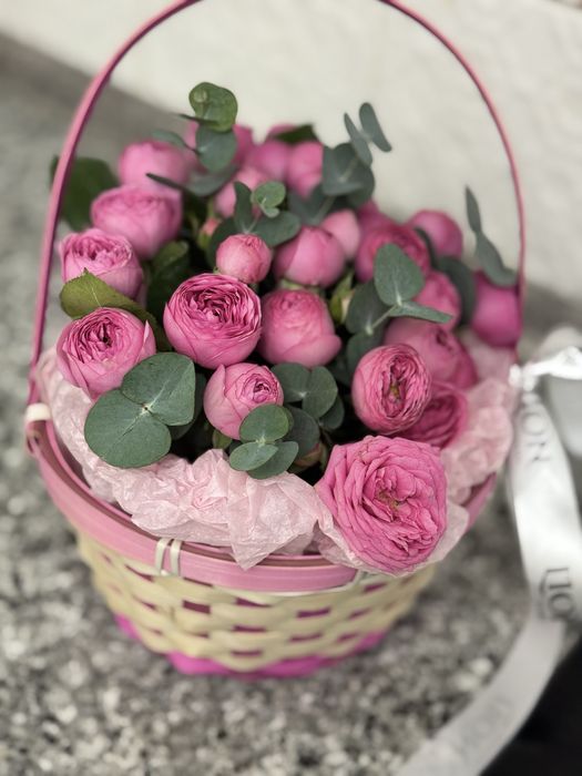 Живый цветы коасивый букет