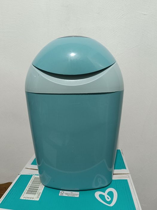 Хигиенен кош за пелени Tommee Tippee Sangenic, зелен.