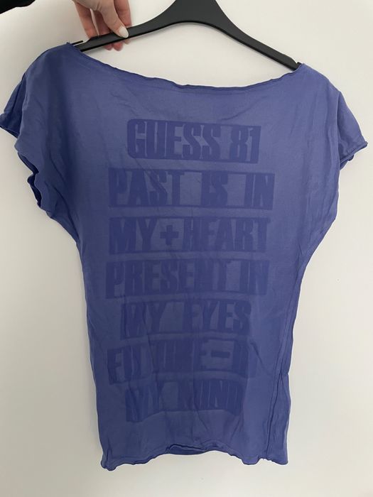 GUESS лилава тениска