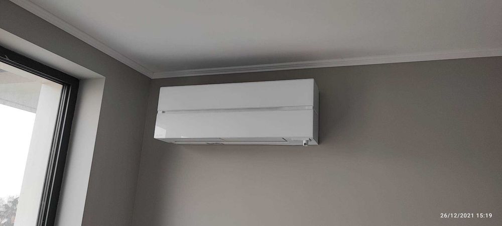 Климатик,  Mitsubishi Electric MSZ-HR35 1660,HR25 1600 C монтаж