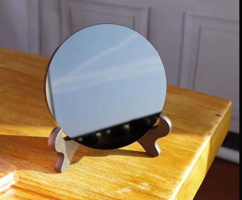 Обсидиановое зеркало 20 см